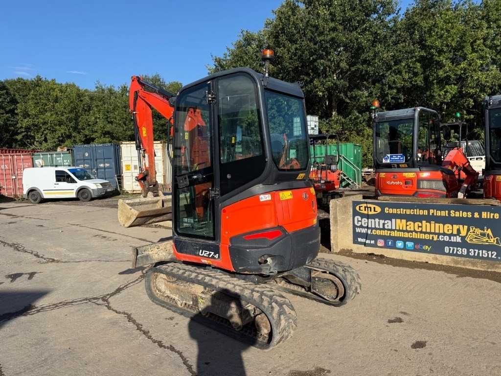 Kubota U 27-4 - Ekskavator mini: gambar 5 Kubota U 27-4 - Ekskavator mini: gambar 5