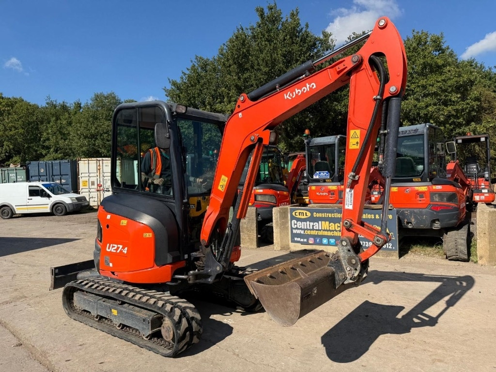 Kubota U 27-4 - Ekskavator mini: gambar 2 Kubota U 27-4 - Ekskavator mini: gambar 2