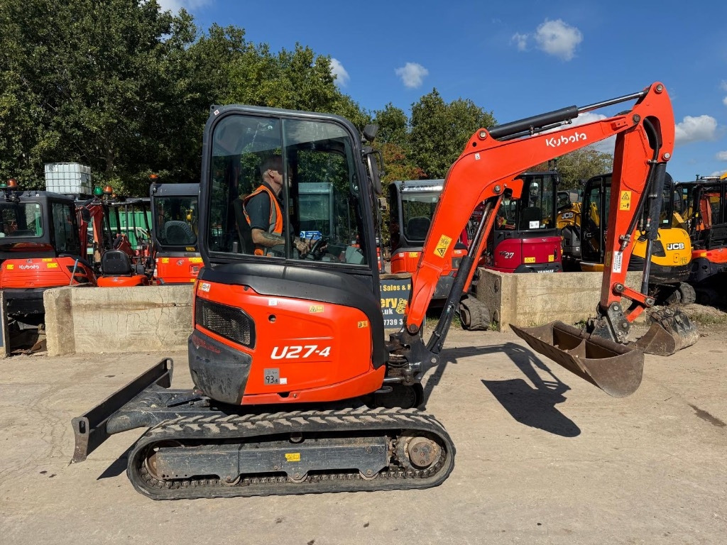 Kubota U 27-4 - Ekskavator mini: gambar 1 Kubota U 27-4 - Ekskavator mini: gambar 1