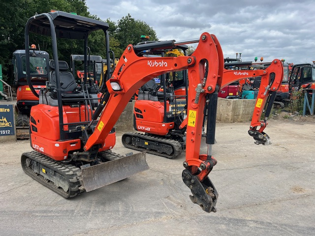 Kubota U17-3a - Ekskavator mini: gambar 3 Kubota U17-3a - Ekskavator mini: gambar 3