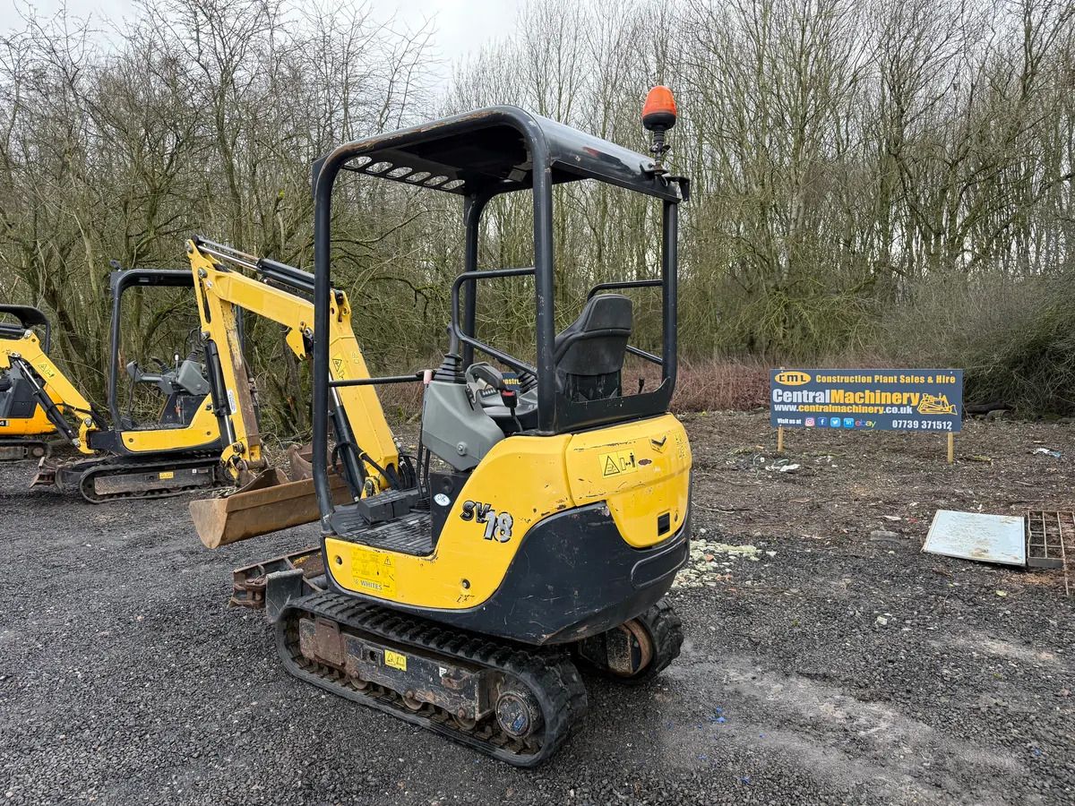 Yanmar SV18 Stock No T543 - Ekskavator mini: gambar 5 Yanmar SV18 Stock No T543 - Ekskavator mini: gambar 5
