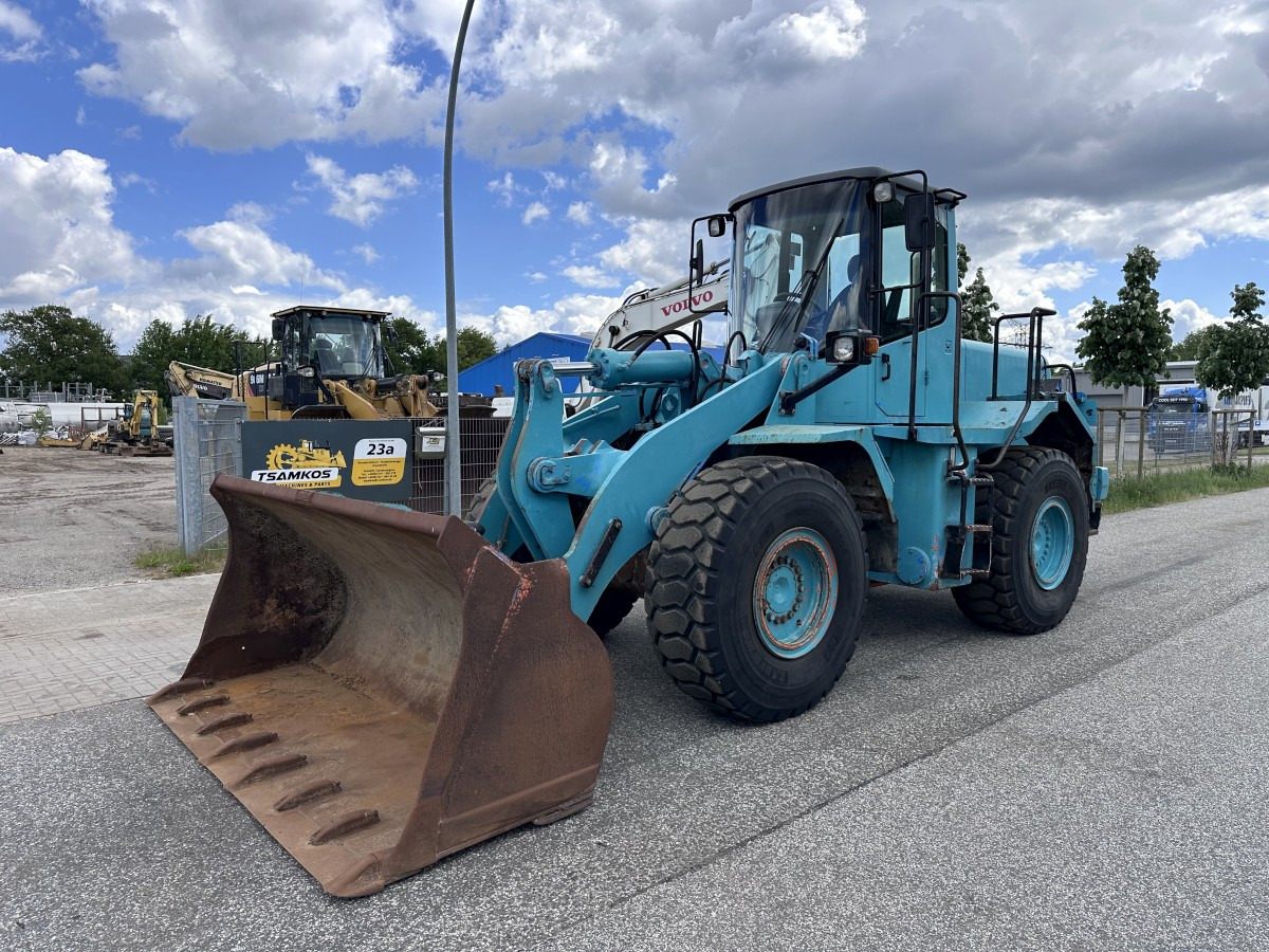 FIAT-HITACHI W 170 Cummins 6 Cyl. Turbo Deutsche Maschine ! - Wheel loader: gambar 1 FIAT-HITACHI W 170 Cummins 6 Cyl. Turbo Deutsche Maschine ! - Wheel loader: gambar 1