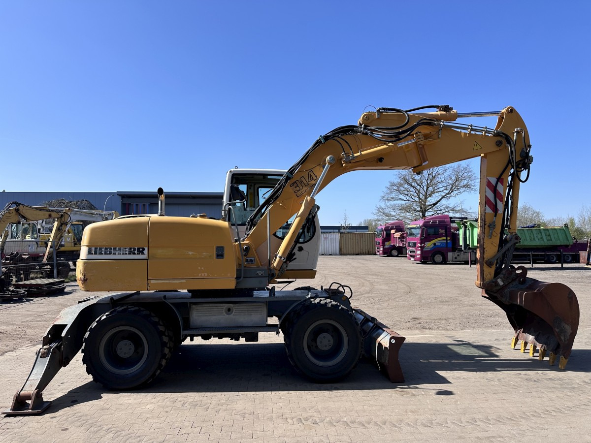 LIEBHERR A 314 All hydr. lines SW 33- 30 Km/h - Ekskavator roda: gambar 5 LIEBHERR A 314 All hydr. lines SW 33- 30 Km/h - Ekskavator roda: gambar 5