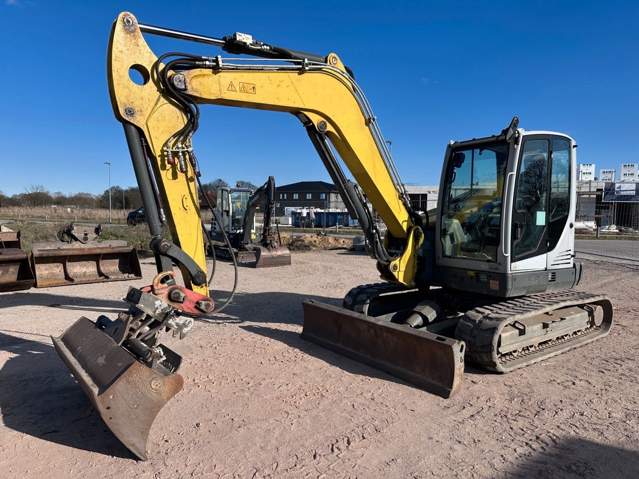 WACKER EZ 80 Top Zustand GLV -Tieflöffel German machine - Ekskavator mini: gambar 3 WACKER EZ 80 Top Zustand GLV -Tieflöffel German machine - Ekskavator mini: gambar 3