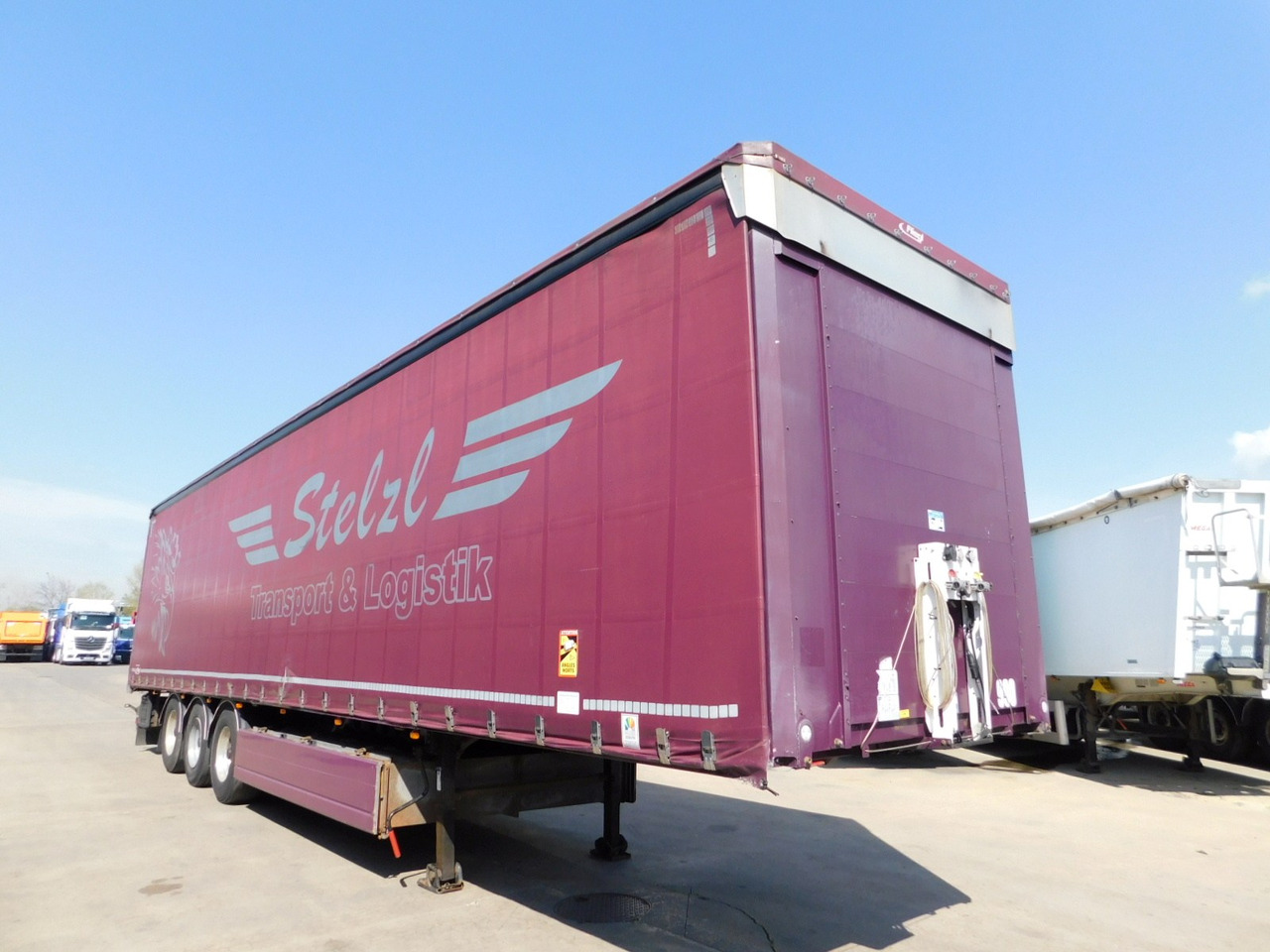 Fliegl Sds 390 - Semi-trailer dengan terpal samping: gambar 2 Fliegl Sds 390 - Semi-trailer dengan terpal samping: gambar 2