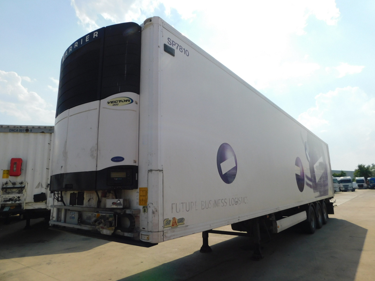 Gray adams Ga3b9 - Semi-trailer berpendingin: gambar 1 Gray adams Ga3b9 - Semi-trailer berpendingin: gambar 1