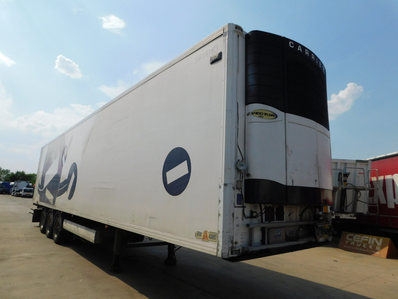 Gray adams Ga3b9 - Semi-trailer berpendingin: gambar 2 Gray adams Ga3b9 - Semi-trailer berpendingin: gambar 2