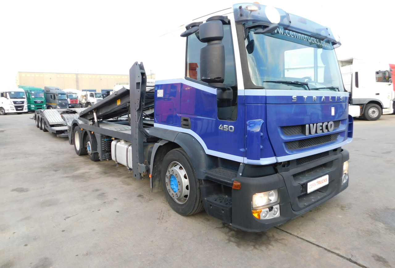 Iveco At190s45 cu remorca - Truk pengangkut mobil: gambar 2 Iveco At190s45 cu remorca - Truk pengangkut mobil: gambar 2