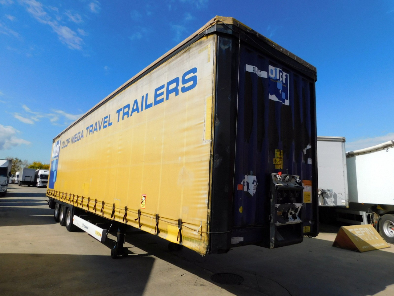 Krone Sd - Semi-trailer dengan terpal samping: gambar 2 Krone Sd - Semi-trailer dengan terpal samping: gambar 2