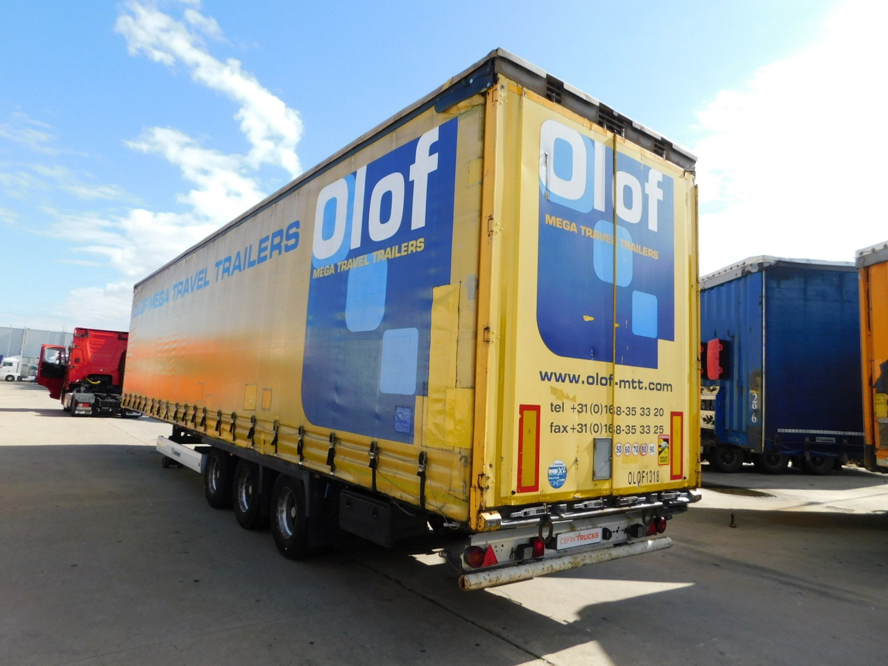 Krone Sd - Semi-trailer dengan terpal samping: gambar 4 Krone Sd - Semi-trailer dengan terpal samping: gambar 4
