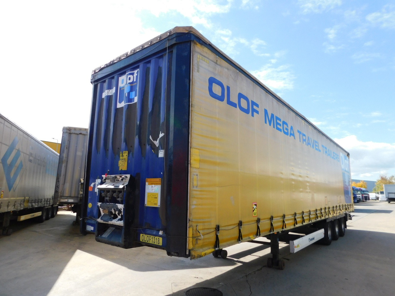 Krone Sd - Semi-trailer dengan terpal samping: gambar 1 Krone Sd - Semi-trailer dengan terpal samping: gambar 1