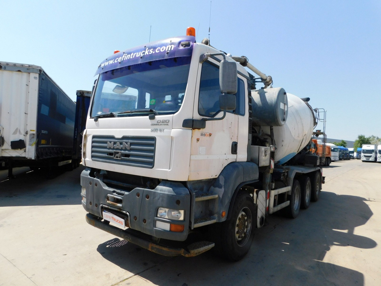 Man Tga 35390 - Truk pengaduk beton: gambar 1 Man Tga 35390 - Truk pengaduk beton: gambar 1
