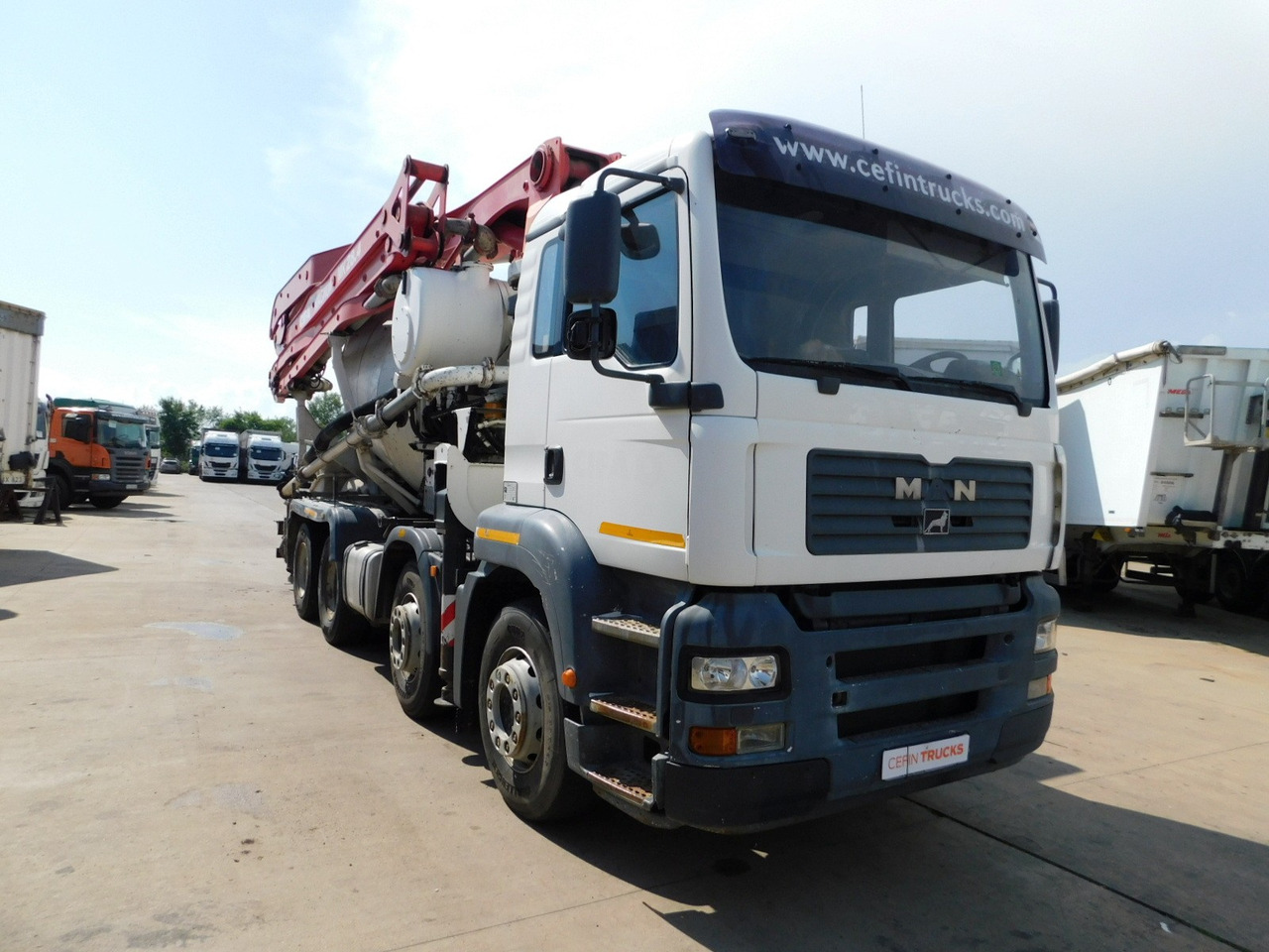 Man Tga 35410 - Truk pengaduk beton: gambar 2 Man Tga 35410 - Truk pengaduk beton: gambar 2