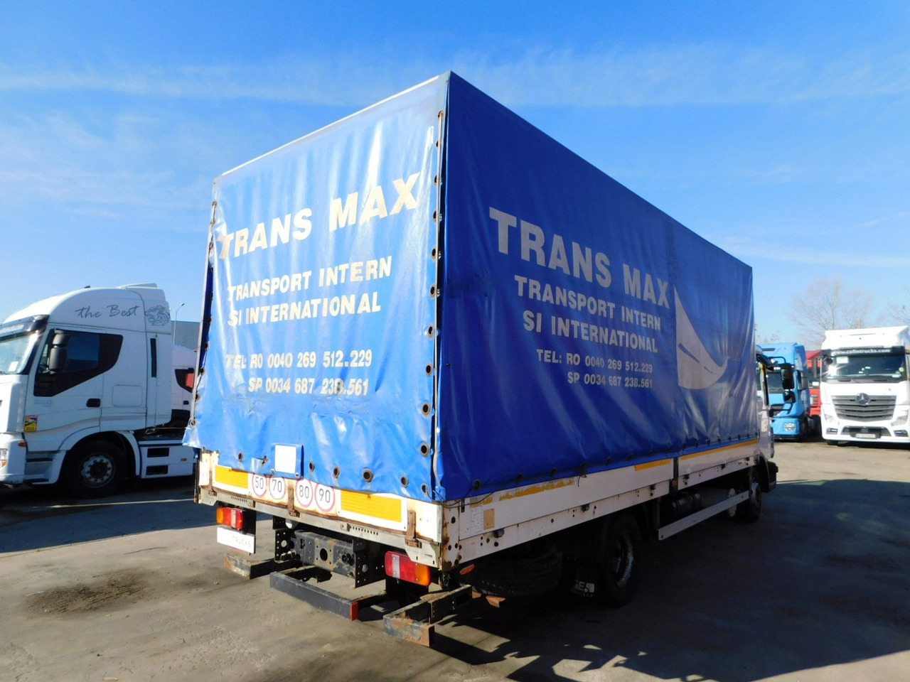 Man Tgl 8180 - Truk dengan terpal samping: gambar 3 Man Tgl 8180 - Truk dengan terpal samping: gambar 3