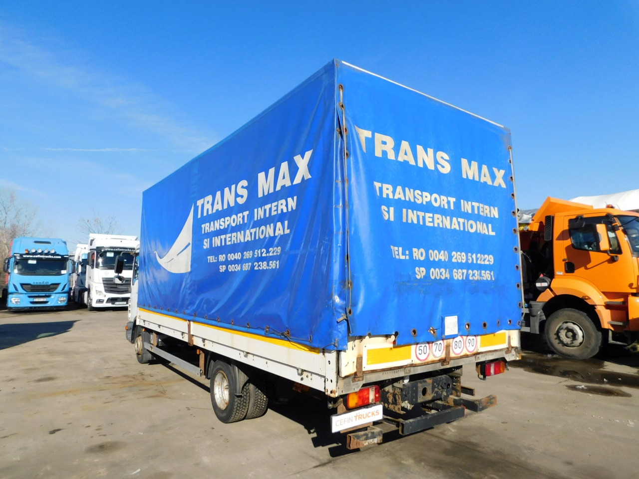 Man Tgl 8180 - Truk dengan terpal samping: gambar 4 Man Tgl 8180 - Truk dengan terpal samping: gambar 4