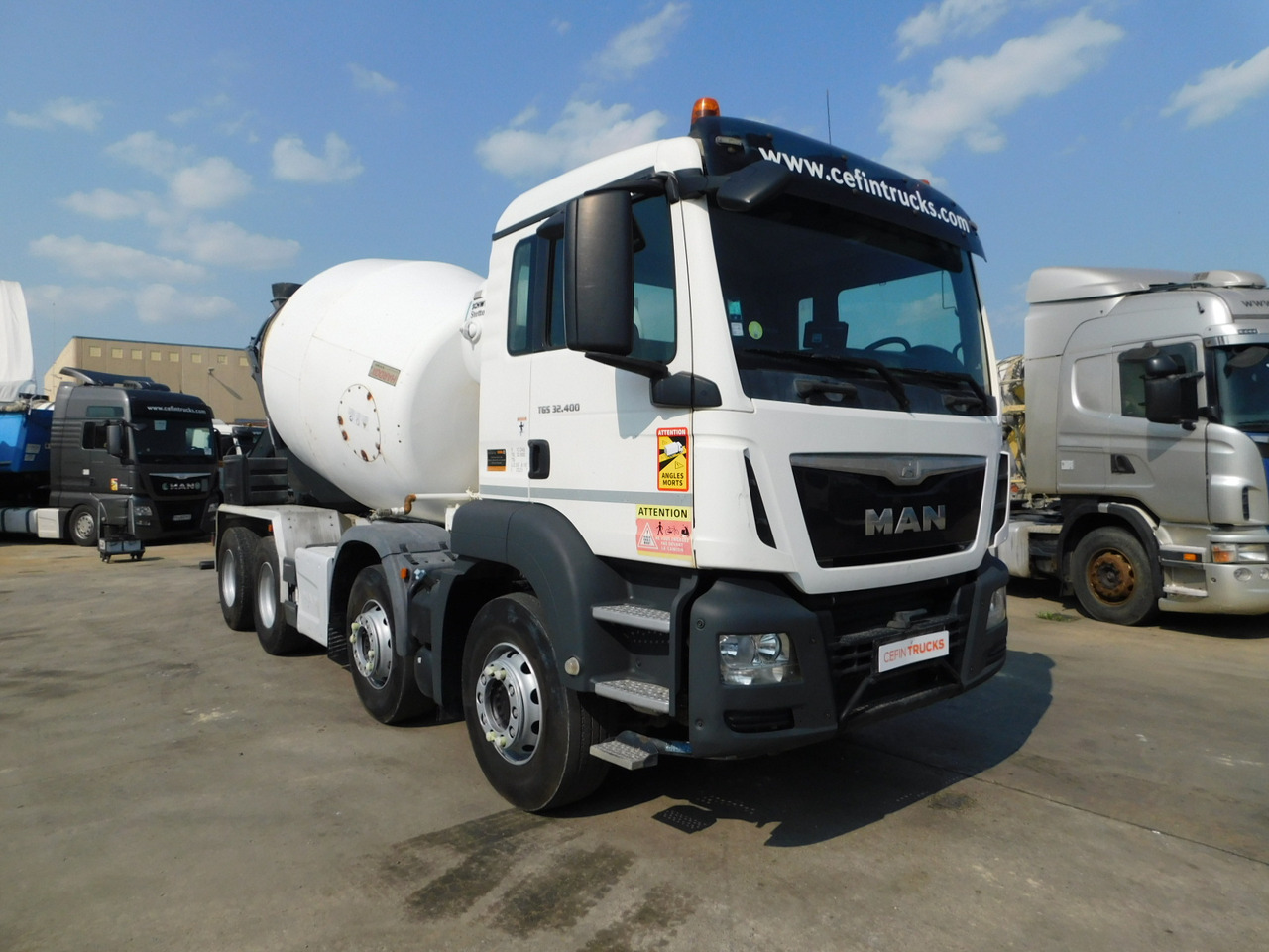 Man Tgs 32400 - Truk pengaduk beton: gambar 2 Man Tgs 32400 - Truk pengaduk beton: gambar 2