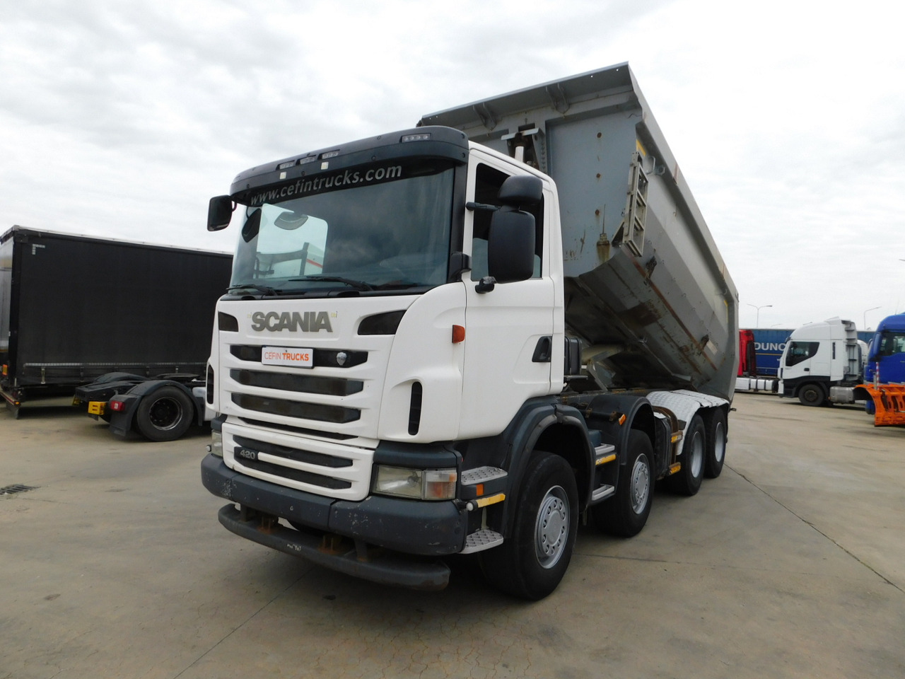 Scania G420 - Truk jungkit: gambar 1 Scania G420 - Truk jungkit: gambar 1