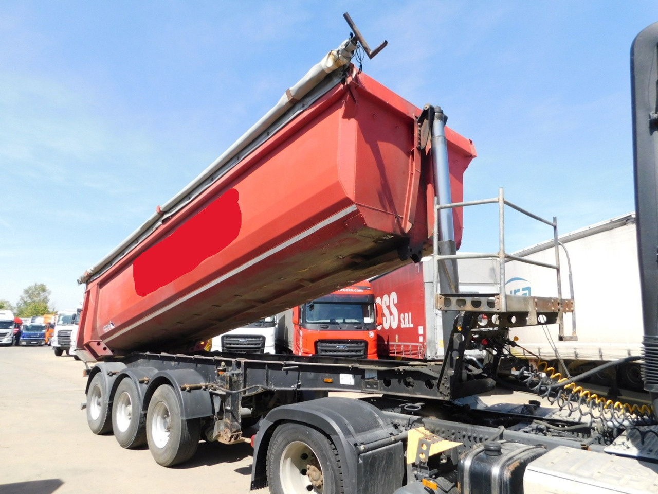 Schmitz Ski 24 - Semi-trailer jungkit: gambar 2 Schmitz Ski 24 - Semi-trailer jungkit: gambar 2
