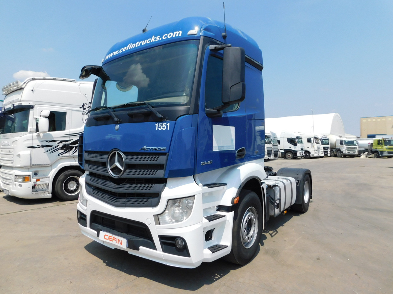 Mercedes Actros 1845 - Tractor head: gambar 1 Mercedes Actros 1845 - Tractor head: gambar 1