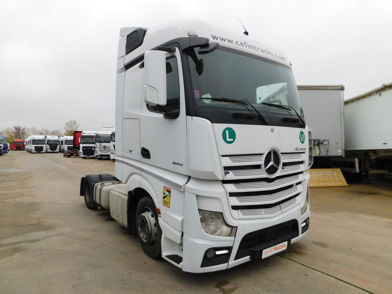 Mercedes Actros - Tractor head: gambar 2 Mercedes Actros - Tractor head: gambar 2