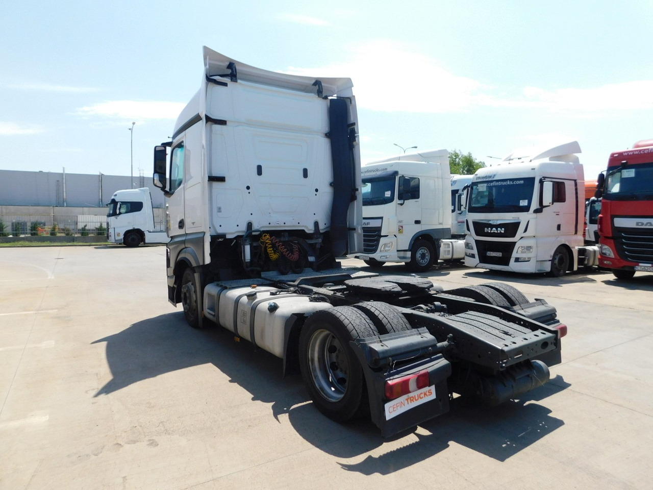Mercedes Actros - Tractor head: gambar 4 Mercedes Actros - Tractor head: gambar 4