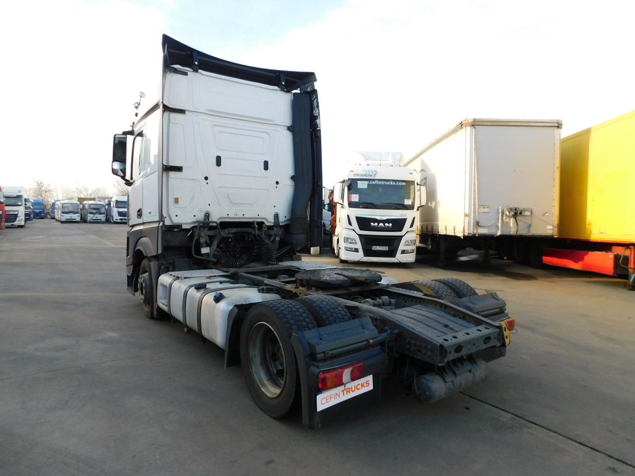 Mercedes Actros - Tractor head: gambar 4 Mercedes Actros - Tractor head: gambar 4