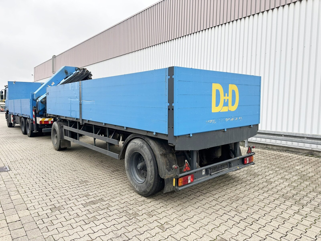 Trailer flatbed 2-Achs Pritschenanhänger 2-Achs Pritschenanhänger: gambar 9