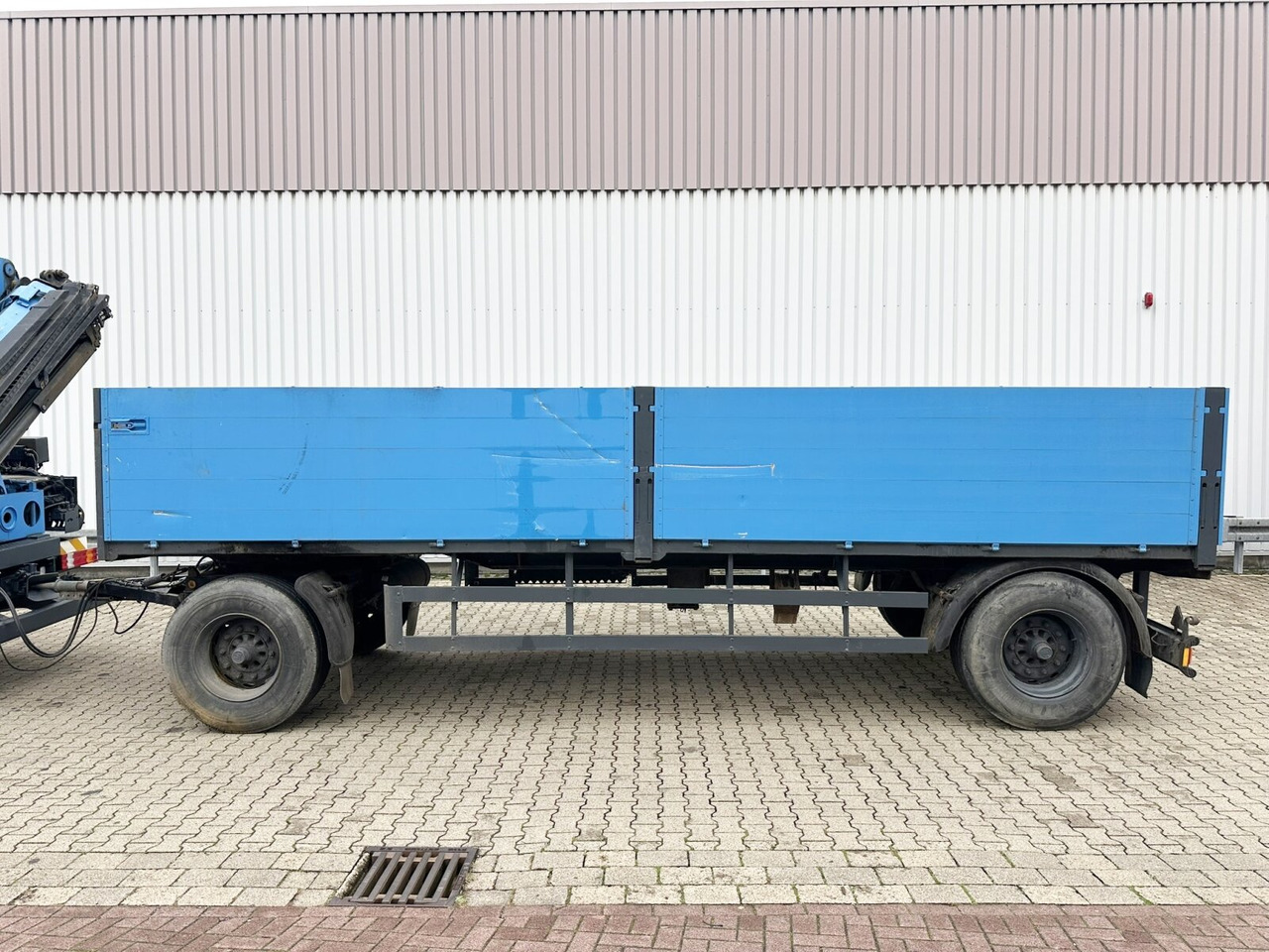 Trailer flatbed 2-Achs Pritschenanhänger 2-Achs Pritschenanhänger: gambar 10