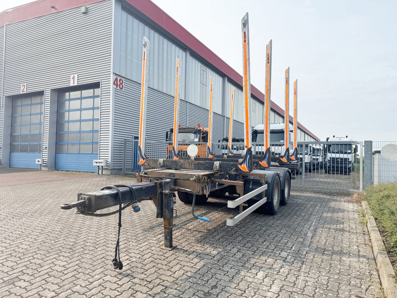 2ST24LZ63 Holzanhänger 2ST24LZ63 Holzanhänger - Trailer pengangkut kayu: gambar 2 2ST24LZ63 Holzanhänger 2ST24LZ63 Holzanhänger - Trailer pengangkut kayu: gambar 2