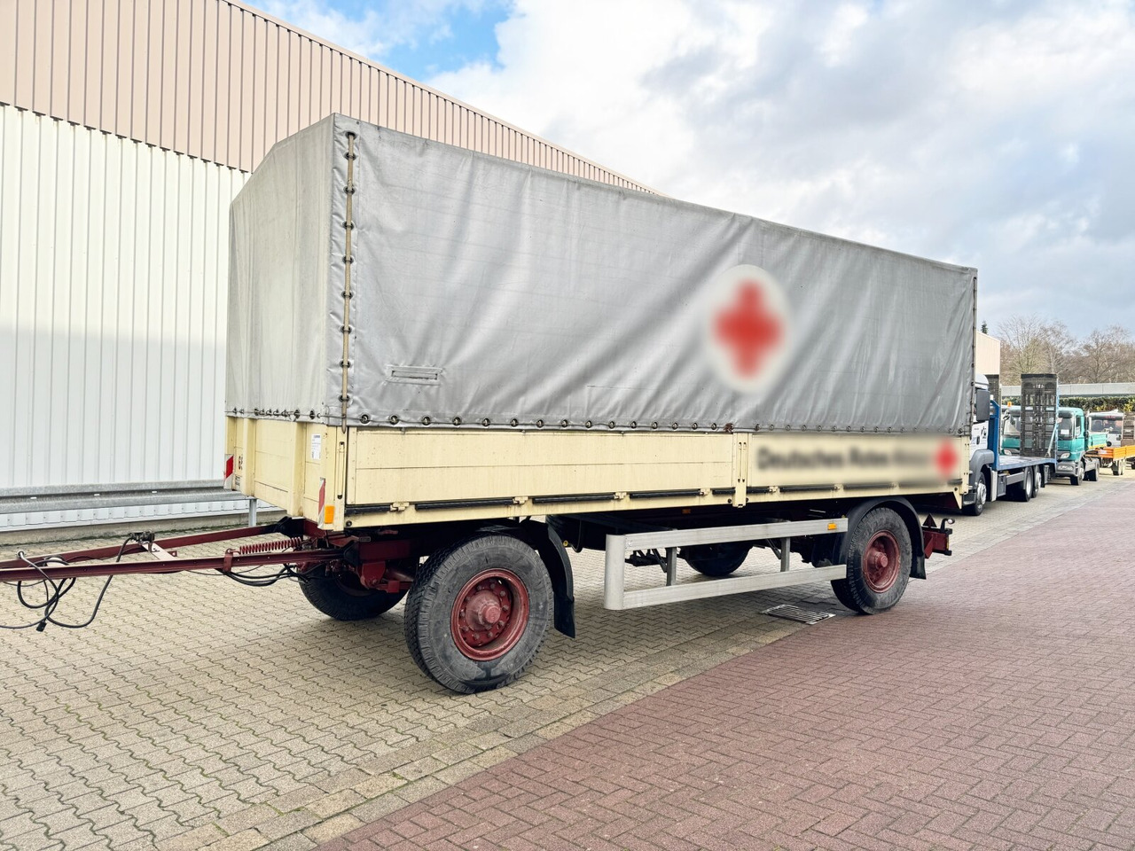 Bauer-Zeppelin Pritschenanhänger Bauer-Zeppelin Pritschenanhänger - Trailer flatbed: gambar 1 Bauer-Zeppelin Pritschenanhänger Bauer-Zeppelin Pritschenanhänger - Trailer flatbed: gambar 1