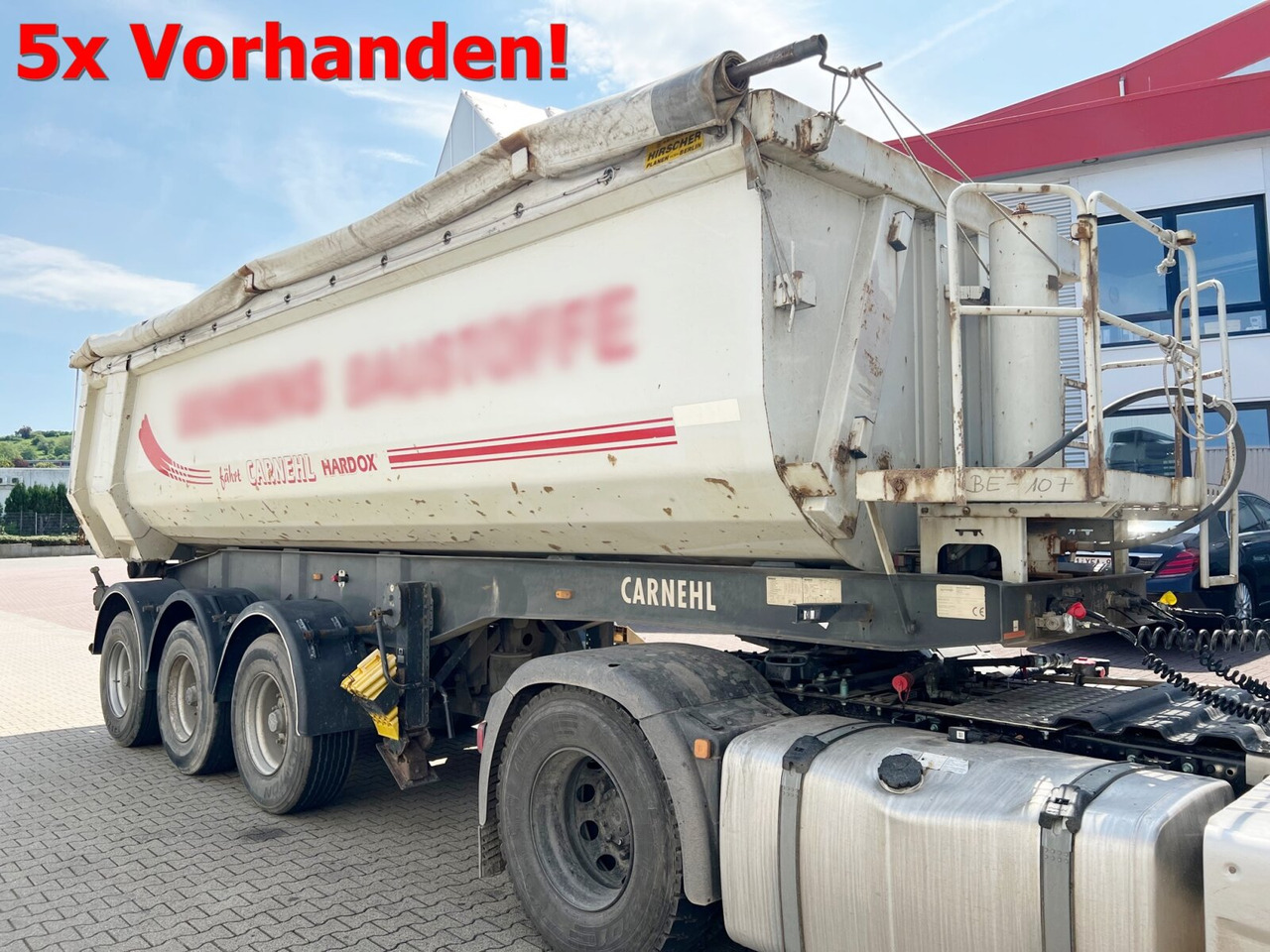 Carnehl CHKS/HH CHKS/HH, Stahlmulde ca. 26m³, Liftachse - Semi-trailer jungkit: gambar 1 Carnehl CHKS/HH CHKS/HH, Stahlmulde ca. 26m³, Liftachse - Semi-trailer jungkit: gambar 1