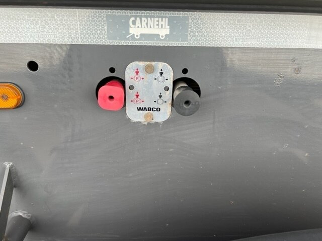 Semi-trailer jungkit Carnehl CHKS34/HS CHKS34/HS, Stahlmulde ca. 29m³, HARDOX, Liftachse, Schütte: gambar 11