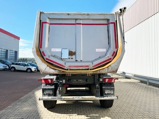 Semi-trailer jungkit Carnehl CHKS34/HS CHKS34/HS, Stahlmulde ca. 29m³, HARDOX, Liftachse, Schütte: gambar 6