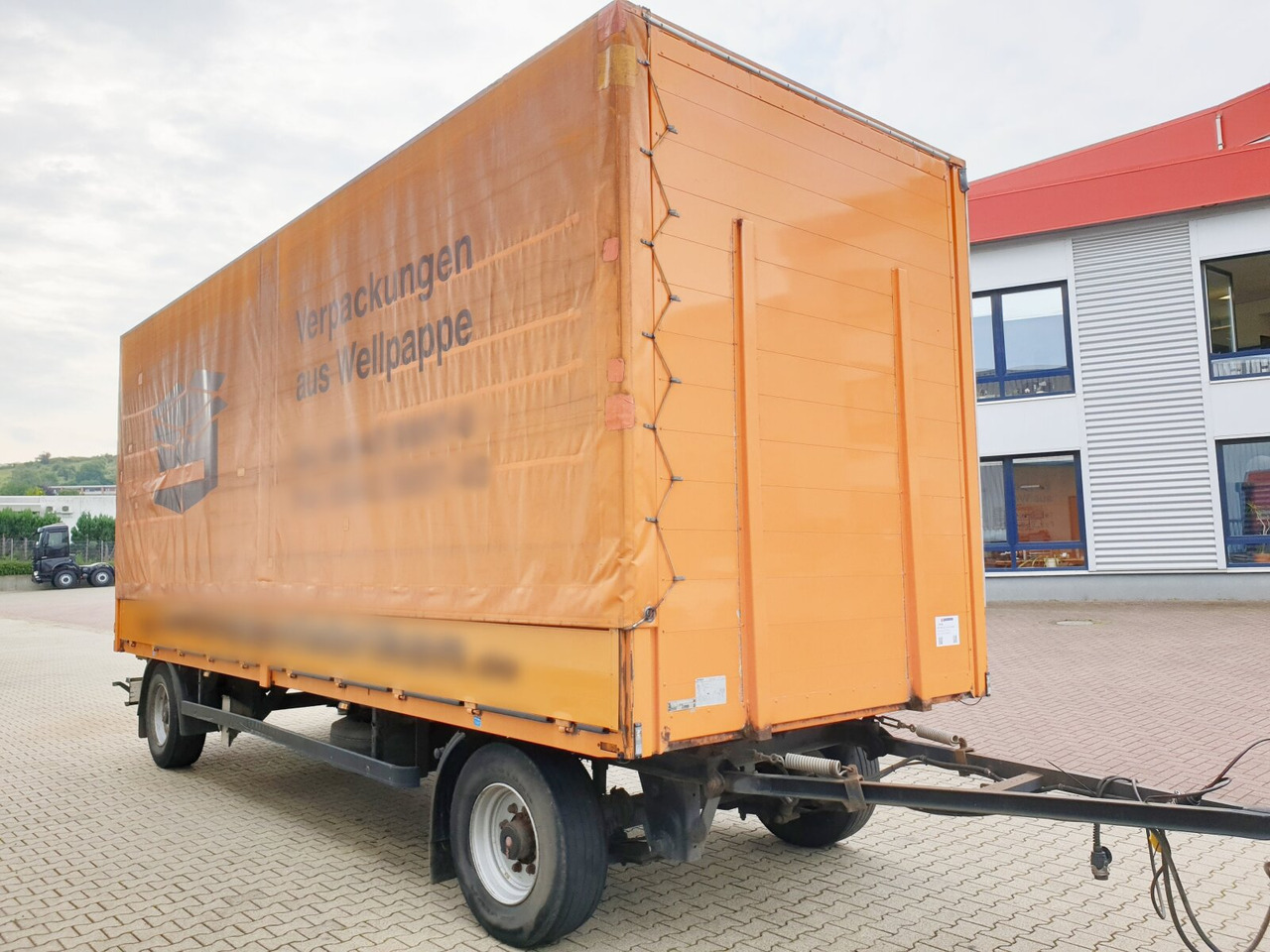 Trailer dengan terpal samping DA3, 2-Achs Anhänger DA3, 2-Achs Anhänger: gambar 12