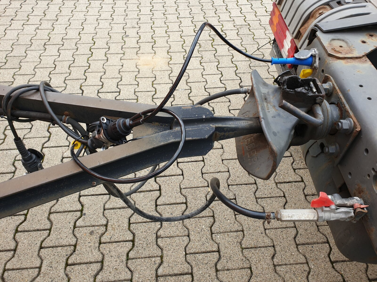 Trailer dengan terpal samping DA3, 2-Achs Anhänger DA3, 2-Achs Anhänger: gambar 13