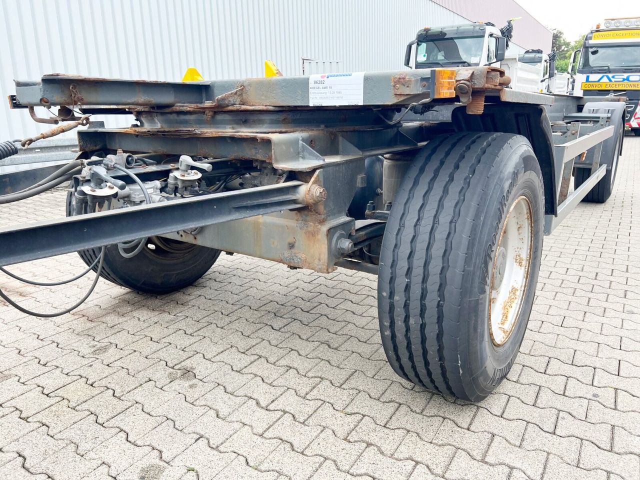 Trailer sasis Kögel AWE 18 AWE 18, Ex-Fahrschule: gambar 11 Trailer sasis Kögel AWE 18 AWE 18, Ex-Fahrschule: gambar 11