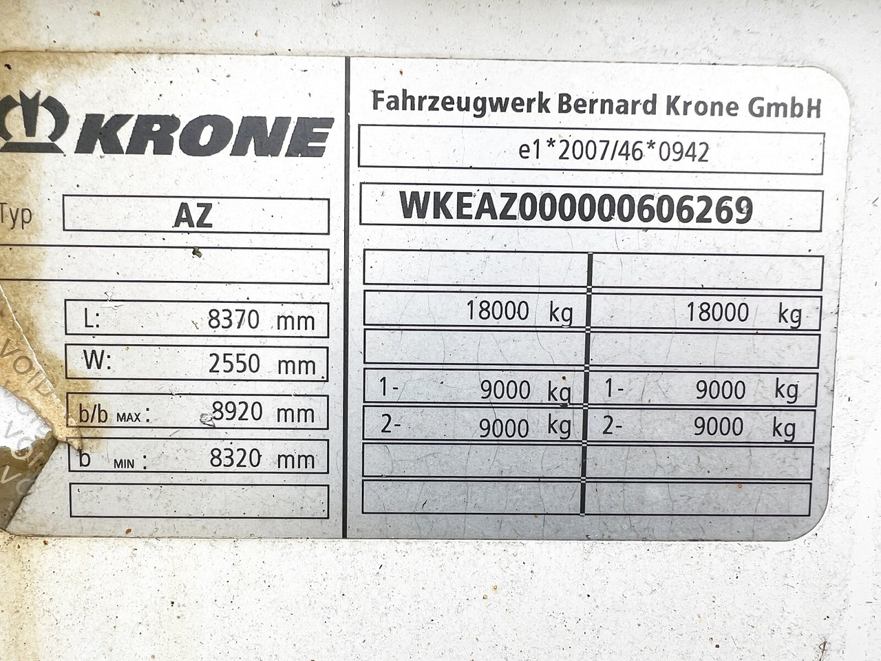 Krone AZP 18 AZP 18 Baustoffanhänger - Trailer flatbed: gambar 3 Krone AZP 18 AZP 18 Baustoffanhänger - Trailer flatbed: gambar 3