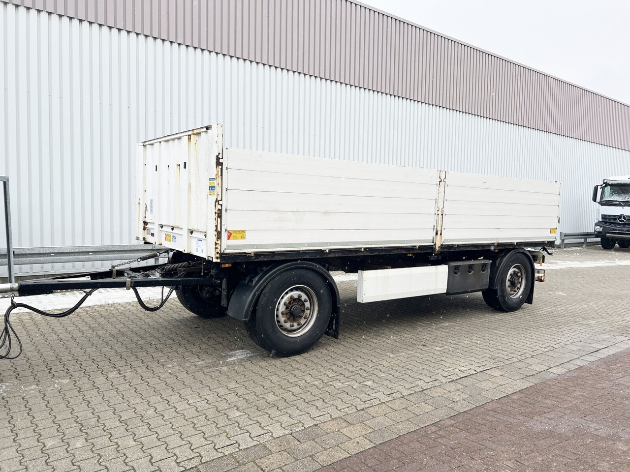 Krone AZP 18 AZP 18 Baustoffanhänger - Trailer flatbed: gambar 1 Krone AZP 18 AZP 18 Baustoffanhänger - Trailer flatbed: gambar 1