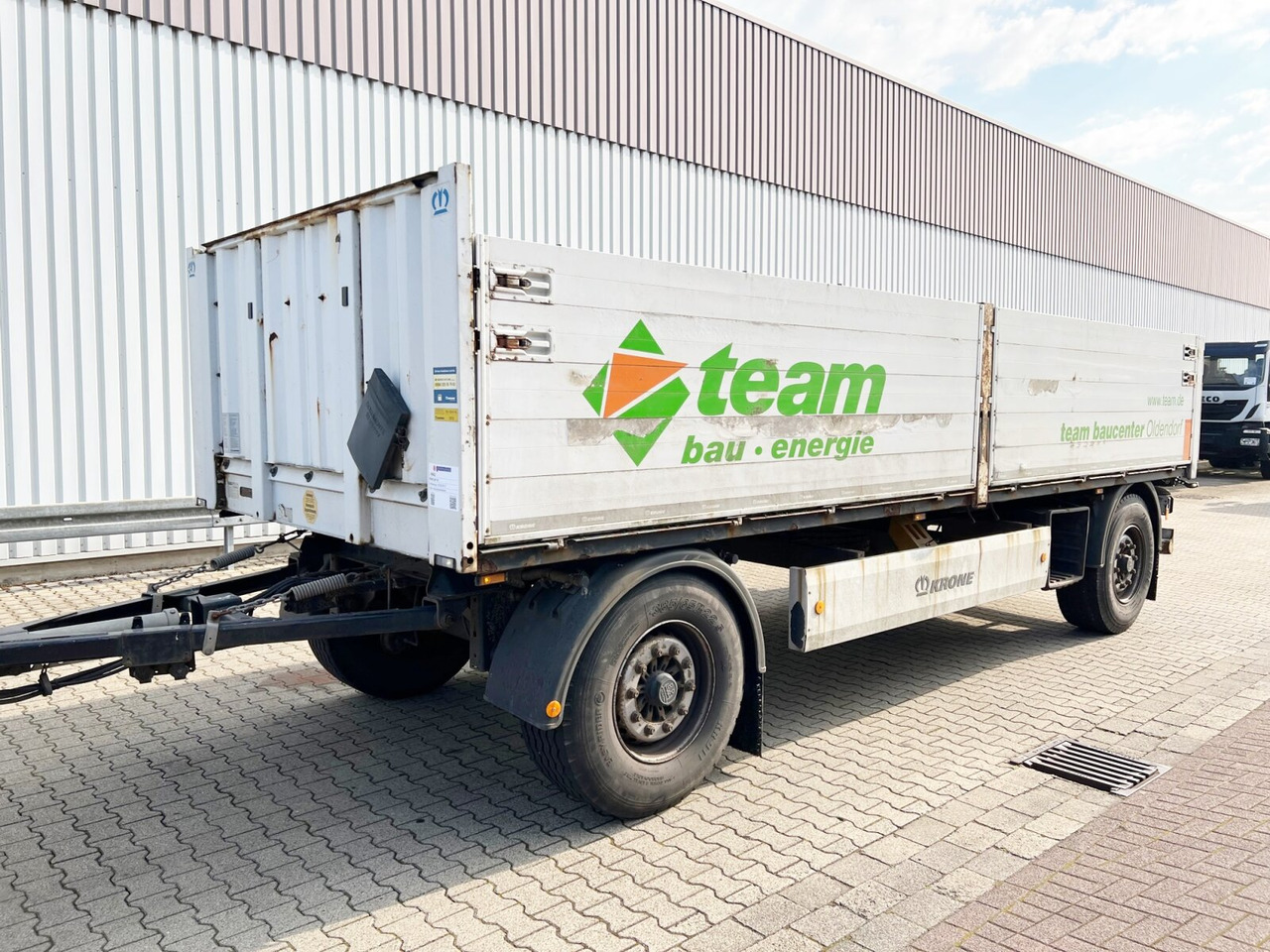 Krone AZP 18 AZP 18 - Trailer flatbed: gambar 1 Krone AZP 18 AZP 18 - Trailer flatbed: gambar 1