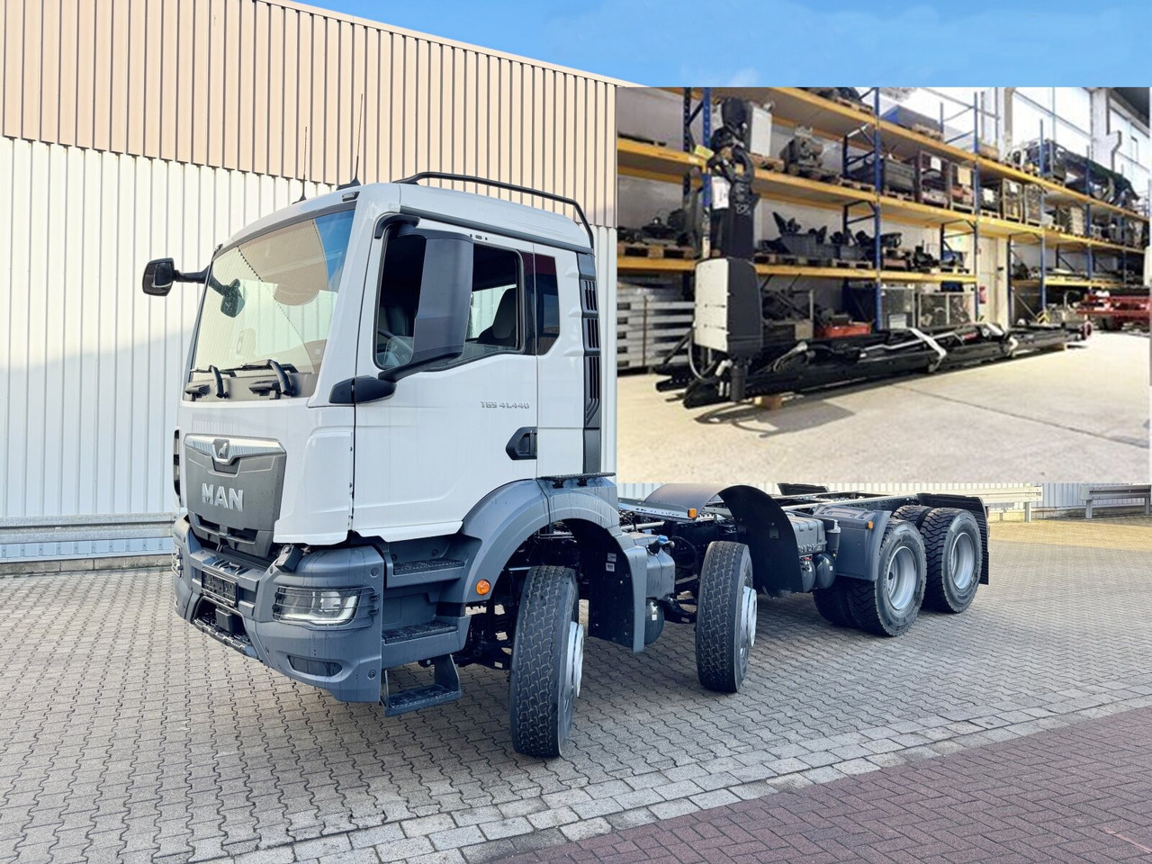 MAN 41.440 8x4 BB 41.440 8x4 BB - Hook lift: gambar 1 MAN 41.440 8x4 BB 41.440 8x4 BB - Hook lift: gambar 1