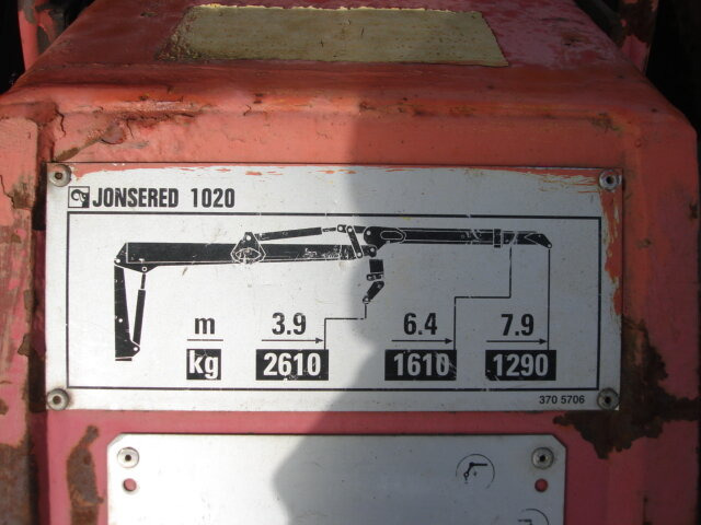 Truk derek, Truk box MAN TGA 26.413 BB 6x4 TGA 26.413 BB 6x4 Kran Heckkran Jonsered 1020: gambar 12