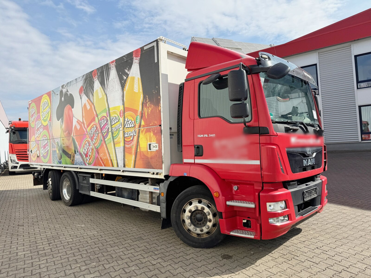 Truk box MAN TGM 26.340 6x2-4 LL TGM 26.340 6x2-4 LL, Getränkekoffer, Lenk-/Liftachse, LBW MBB, 2x AHK: gambar 9