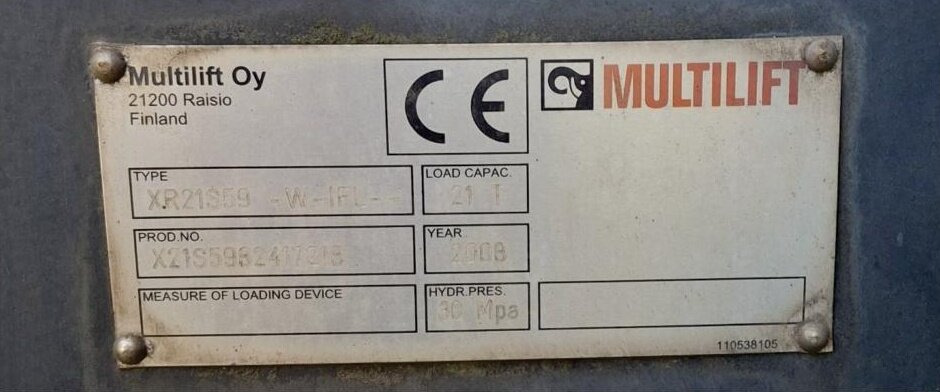 MAN TGS 26.440 6x4 BB TGS 26.440 6x4 BB, Kran Hiab 166 BS-2 HiDuo, Multilift XR 21 S 59 Abrollanlage - Hook lift, Truk derek: gambar 4 MAN TGS 26.440 6x4 BB TGS 26.440 6x4 BB, Kran Hiab 166 BS-2 HiDuo, Multilift XR 21 S 59 Abrollanlage - Hook lift, Truk derek: gambar 4