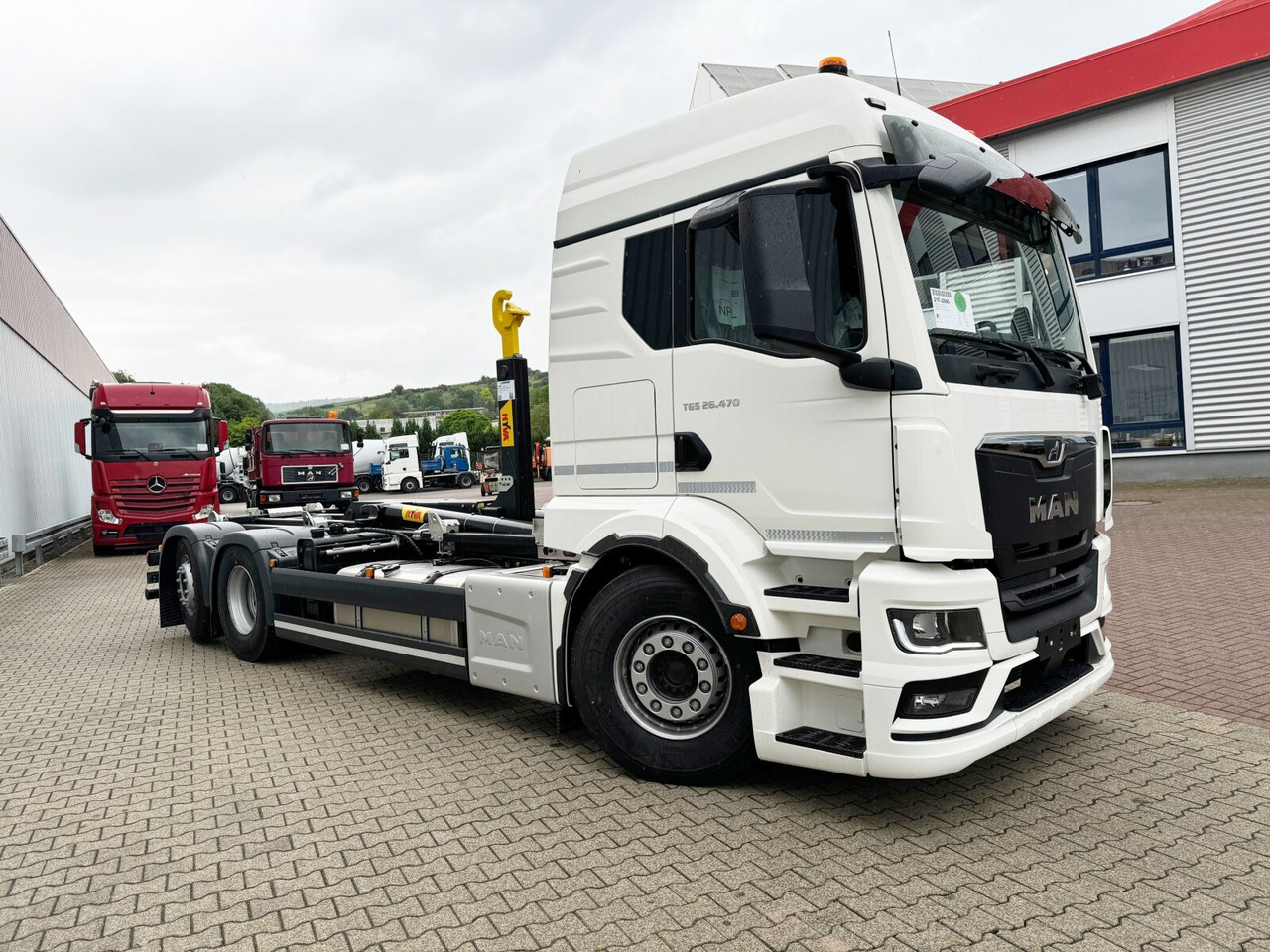 Hook lift baru MAN TGS 26.470 6x2-4 LL CH TGS 26.470 6x2-4 LL CH, Retarder, Navi, Lenk-/Liftachse: gambar 8