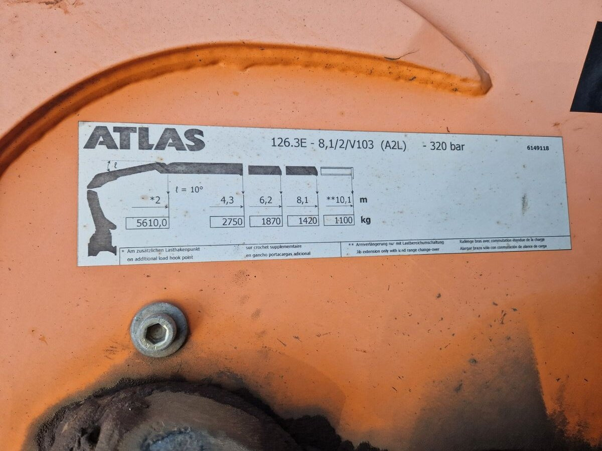 MAN TGS 28.440 6x2-4 BL TGS 28.440 6x2-4 BL, Atlas Kran VDL Abrollanlage, Funk, Lenk-Liftachse - Hook lift, Truk derek: gambar 3 MAN TGS 28.440 6x2-4 BL TGS 28.440 6x2-4 BL, Atlas Kran VDL Abrollanlage, Funk, Lenk-Liftachse - Hook lift, Truk derek: gambar 3
