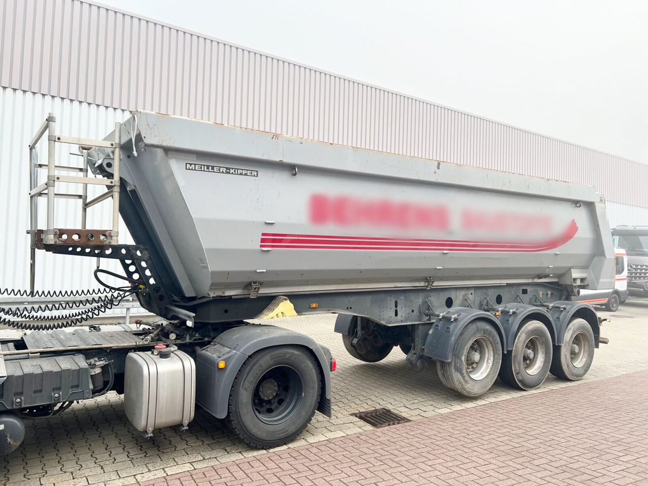 Meiller MHPS 12/27 MHPS 12/27, Stahlmulde ca. 26m³, Liftachse - Semi-trailer jungkit: gambar 3 Meiller MHPS 12/27 MHPS 12/27, Stahlmulde ca. 26m³, Liftachse - Semi-trailer jungkit: gambar 3