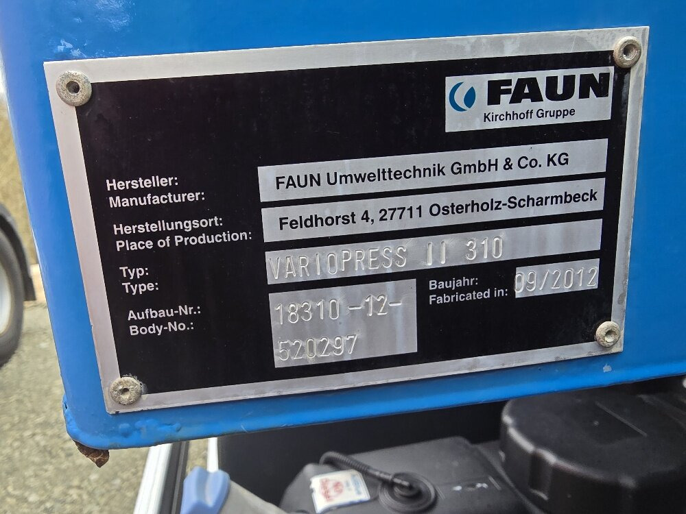 Mercedes-Benz Actros 2032 LA 4x4 Actros 2032 LA 4x4, Faun Variopress 310 ca. 10m³, Zöller Schüttung - Truk sampah: gambar 4 Mercedes-Benz Actros 2032 LA 4x4 Actros 2032 LA 4x4, Faun Variopress 310 ca. 10m³, Zöller Schüttung - Truk sampah: gambar 4