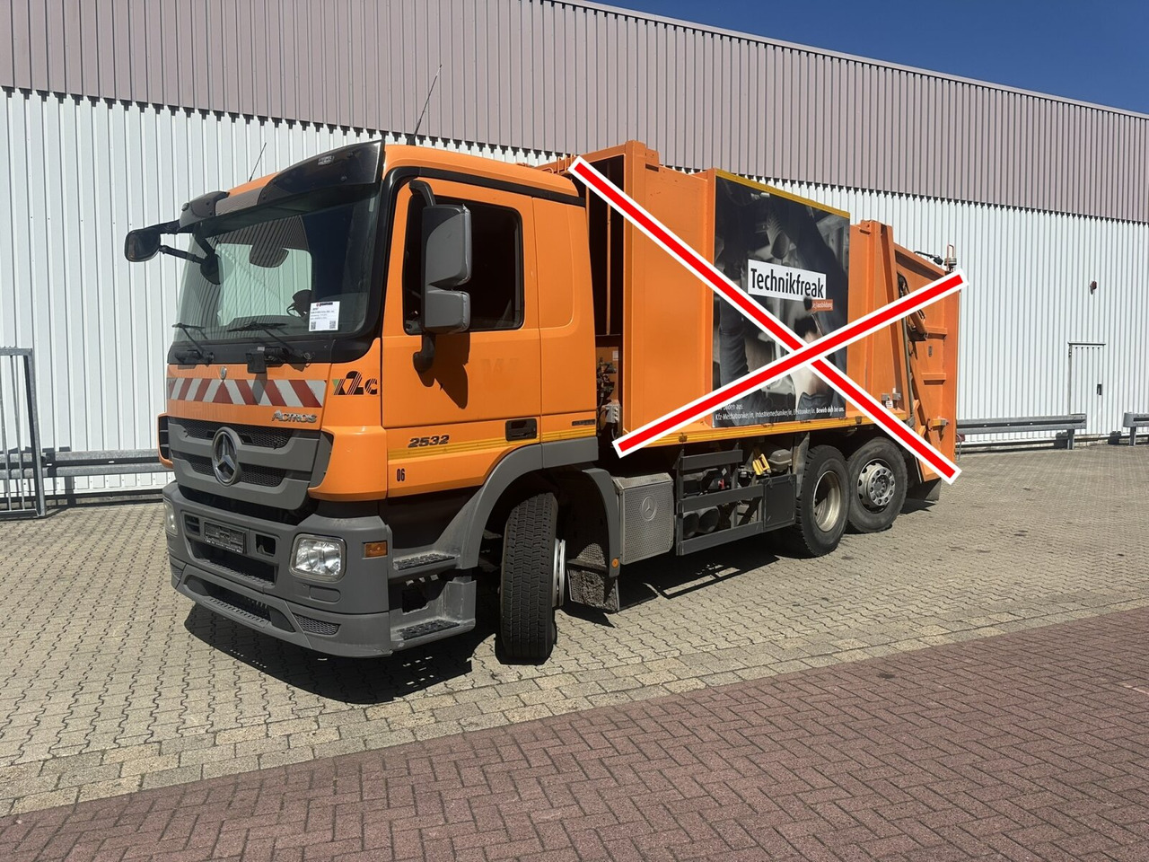 Mercedes-Benz Actros 2532 L 6x2 Actros 2532/41 L 6x2, EEV, Lenkachse - Truk sasis: gambar 1 Mercedes-Benz Actros 2532 L 6x2 Actros 2532/41 L 6x2, EEV, Lenkachse - Truk sasis: gambar 1