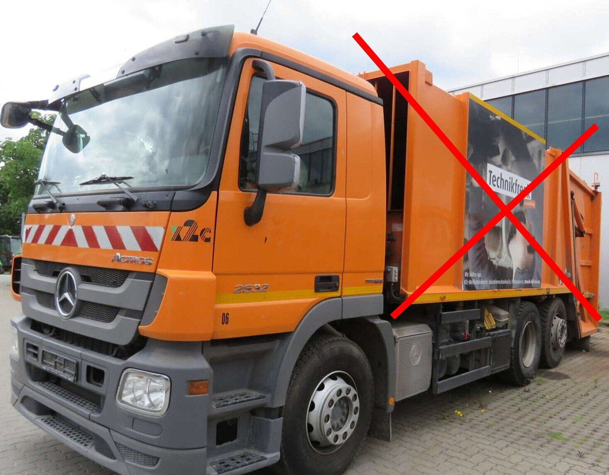 Mercedes-Benz Actros 2532 L 6x2 Actros 2532/41 L 6x2, EEV, Lenkachse - Truk sasis: gambar 1 Mercedes-Benz Actros 2532 L 6x2 Actros 2532/41 L 6x2, EEV, Lenkachse - Truk sasis: gambar 1