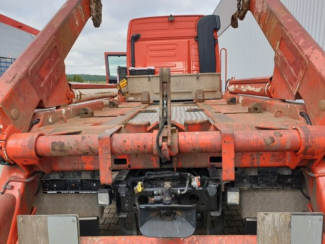 Mercedes-Benz Actros 2544 L 6x2 Actros 2544 L 6x2, ADR, Retarder, Lenkachse - Truk skip loader: gambar 2 Mercedes-Benz Actros 2544 L 6x2 Actros 2544 L 6x2, ADR, Retarder, Lenkachse - Truk skip loader: gambar 2